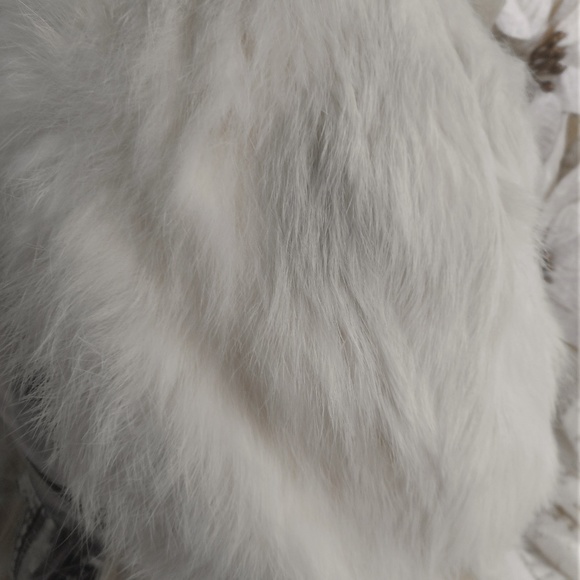 1950's White Rabbit Fur Fascinator Hat - Picture 8 of 8